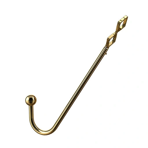 Anal Hooks LOCKINK Adjustable Golden Anal Hook AllNight 3867 Set 0926